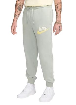 Брюки мужские nike m nk club bb jogger chnl ftra зеленые