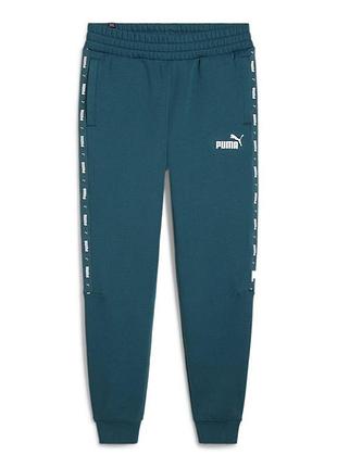 Брюки мужские puma ess+ tape sweatpants fl cl зеленые 84904208