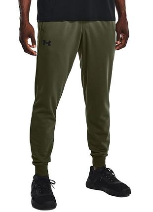 Брюки мужские under armour ua armour fleece joggers оливковые