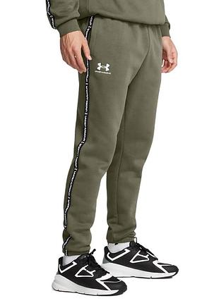 Брюки мужские under armour ua icon fleece jgr taping оливковые