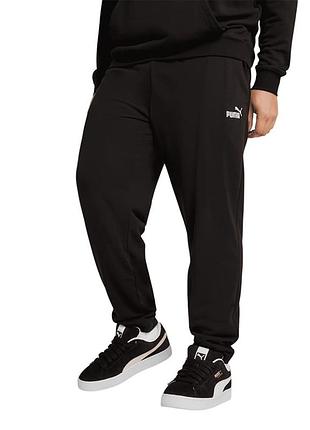 Брюки мужские puma ess no. 1 logo sweatpants черные 68261201