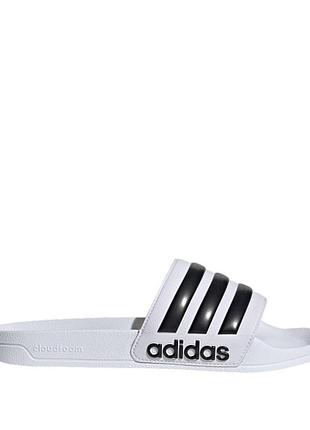 Пляжная обувь мужская adidas adilette shower белая