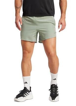 Шорти чоловічі adidas run it short зелені