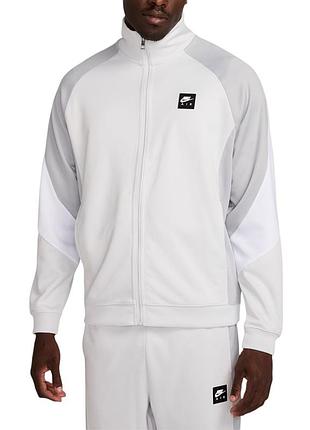 Толстовка чоловіча nike m nike air pk fz jkt біла