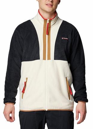 Толстовка чоловіча columbia backbowl™ ii full zip fleece чорна