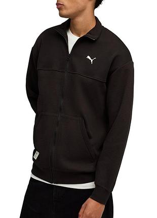 Толстовка чоловіча puma class track jacket чорна 68821801