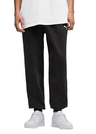 Штани чоловічі puma ess elevated wash sweatpants чорні 68843601