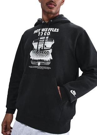 Толстовка чоловіча nike m nk club bb gx hoodie reissue чорна