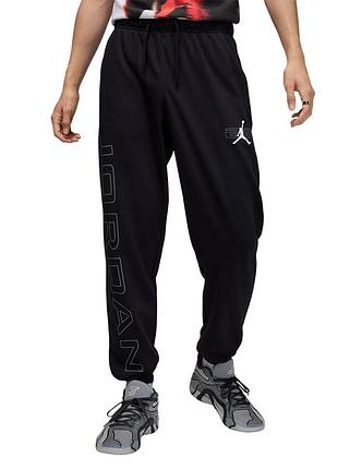 Штани чоловічі nike m j sprt csvr gfx flc pnt чорні
