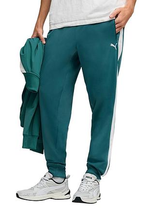Штани чоловічі puma ess t7 poly pants зелені 69246341
