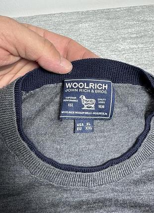 Чоловічий шерстяний світер woolrich 6