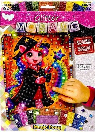Креативна творчість "glitter mosaic: magic pony"