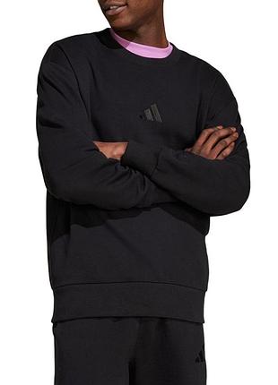 Мужская толстовка adidas m a szn ft crw черная