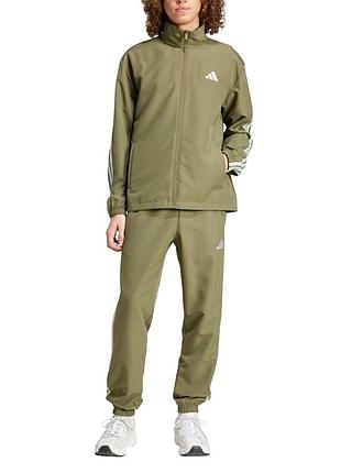 Костюм мужской adidas m 3s wv tt ts оливковый