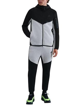 Толстовка чоловіча nike m nk tch flc fz wr hoodie чорна