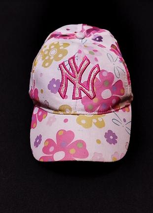 Хлопковая кепка бейсболка new york yankees 110-128р 8400