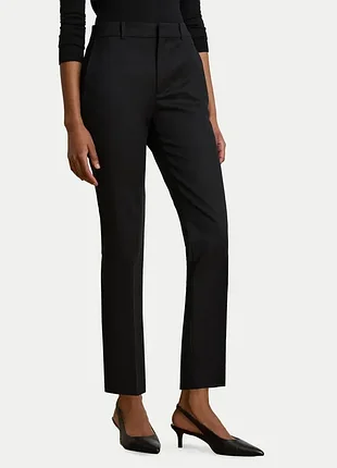 Брюки карандаш zara в черные на м/л размер