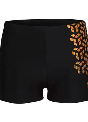 Плавки детские arena kikko v swim short graphic черные