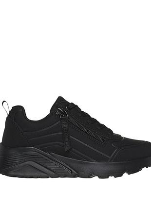 Кроссовки детские skechers uno lite - easy zip черные 310387l bbk