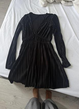 Сукня zara чорна 3