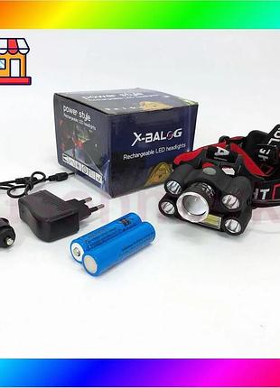 Bs ліхтарик налобний bailong best mix bl-t64-t6+4xpe, світлодіодний ліхтар на лоб, потужний налобний л bas77/n
