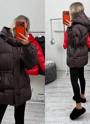 Куртка в цветах удлиненная 3