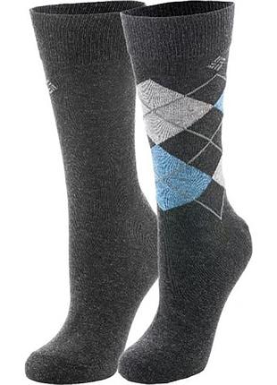 Носки columbia 2pack cotton/romb 2 серые rcs002-gr