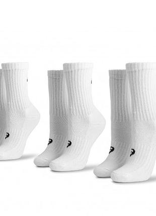 Носки asics 6ppk crew sock белые