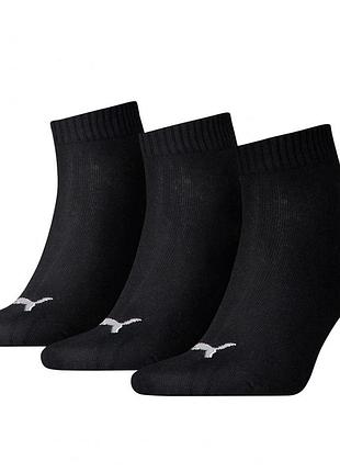 Носки puma unisex quiarterrona черные 90697832