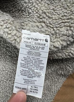 Куртка carhartt washed duck bartlett utility jacket 4