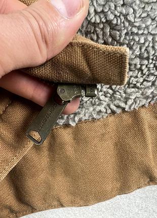 Куртка carhartt washed duck bartlett utility jacket 6