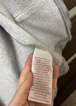 Кофта для хлопчика nike, флісова, сіра 5
