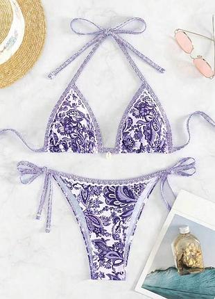 Купальник з принтом