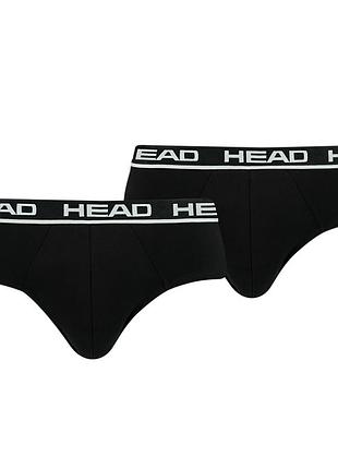 Брифи чоловічі head boxer brief 2p чорні 100001753002