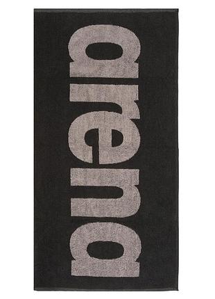 Полотенце arena gym soft towel черное