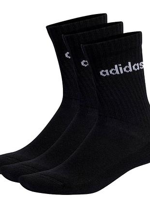 Шкарпетки adidas c lin crew 3p чорні