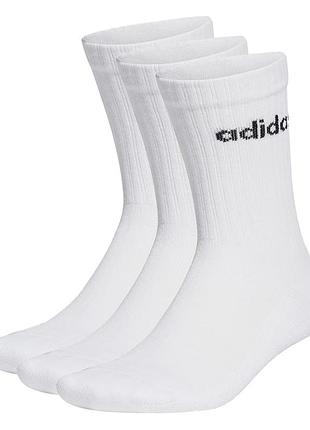 Шкарпетки adidas c lin crew 3p білі