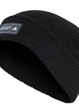 Шапка  adidas ess beanie cuff чорна