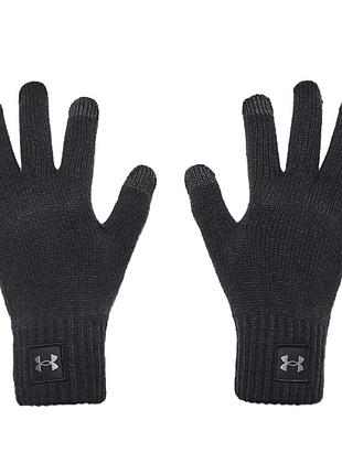 Рукавички чоловічі under armour ua halftime gloves чорні