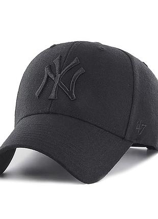 Бейсболка 47 brand mlb new york yankees чорна mvpsp17wbp-bkb