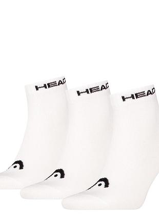 Шкарпетки head all sports quarter білі 701229010002