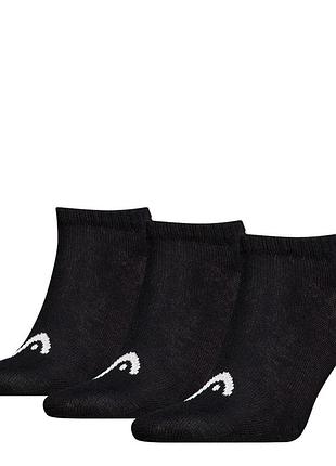 Шкарпетки head all sports sneaker чорні 701229011001