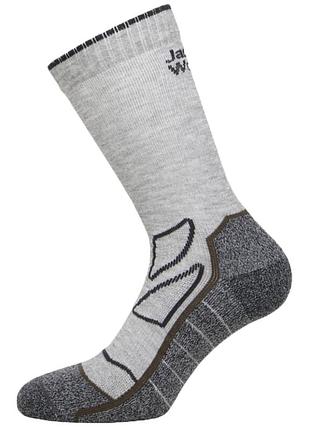 Шкарпетки jack wolfskin vojo sock cl c сірі