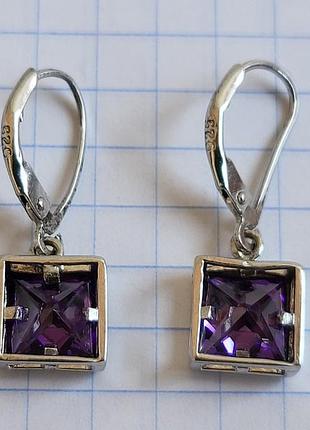 Сережки срібло 925 проба, вага 3 г 4