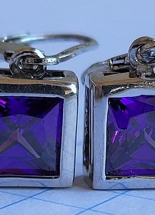 Сережки срібло 925 проба, вага 3 г 7