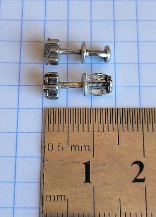 Серьги серебро 925, вес 1.6г 8