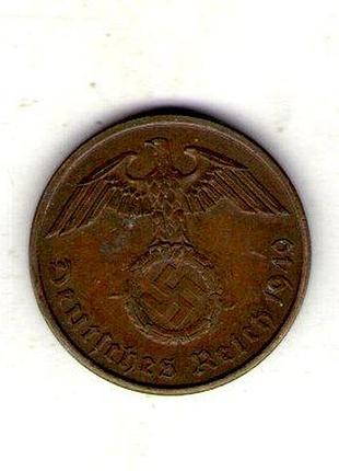 Германия - третий паркосфэнига 1940 год бронза, 3.34g, ø 20mm no3688
