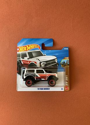 Машинка хот вілс форд бронко ford bronco hot wheels 2026