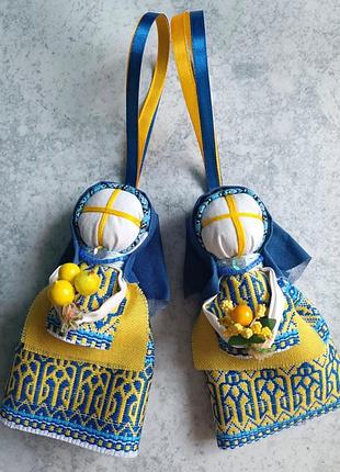 Лялька-мотанка підвіска — український сувенір та оберіг (ручна робота)