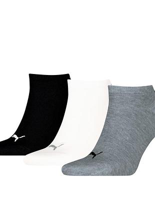 Шкарпетки puma unisex sneaker plain 3p мультиколір 93862417